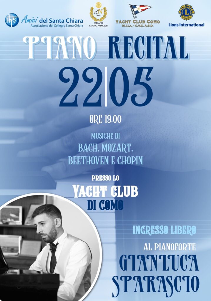 evento Lions allo Yacht Club Como - Musica
